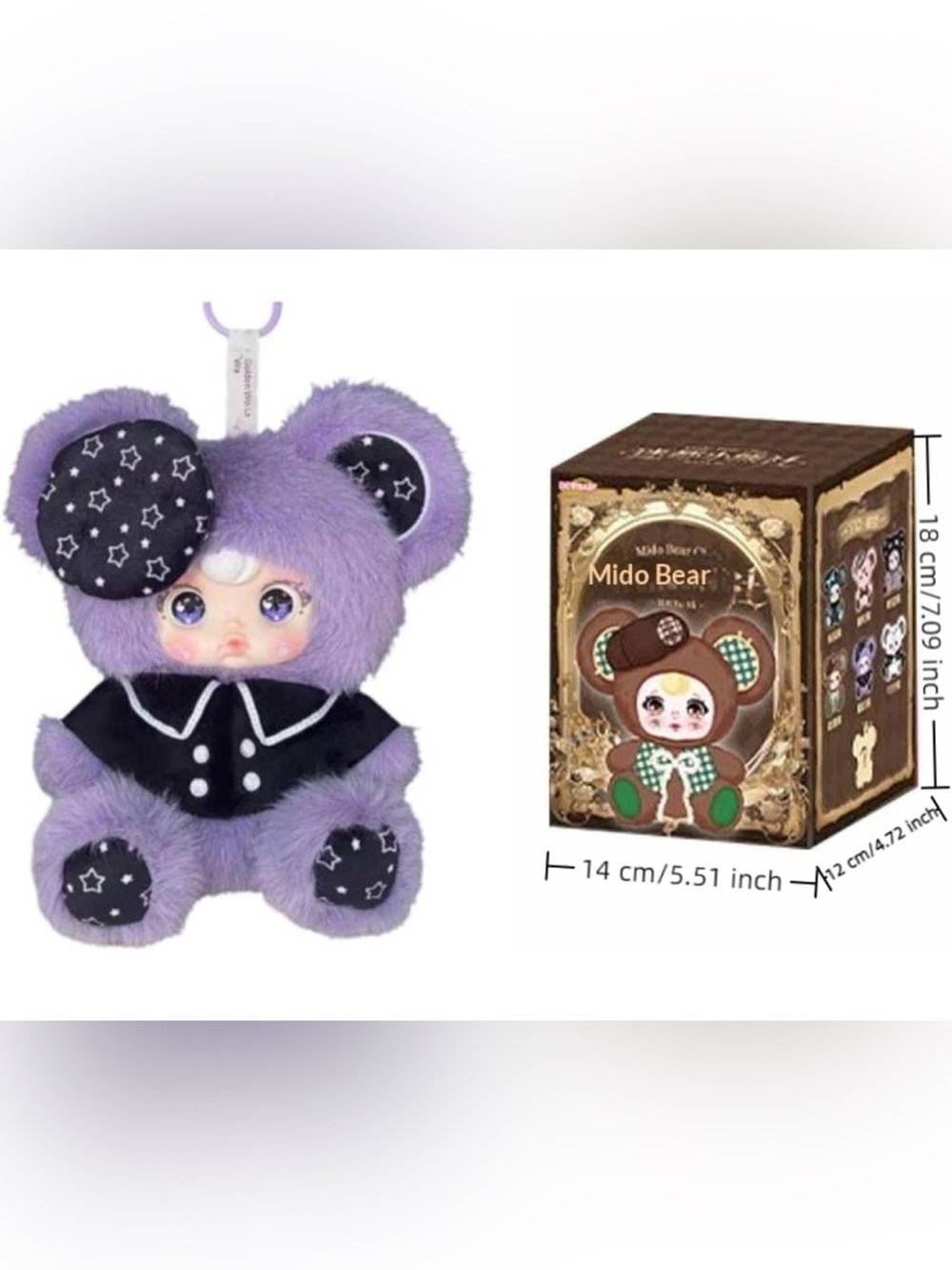 YAMSLAM Yumi Mido Bear Club Blind Box Vinyl Plush Doll Mystery Figure - Picture 7 of 8